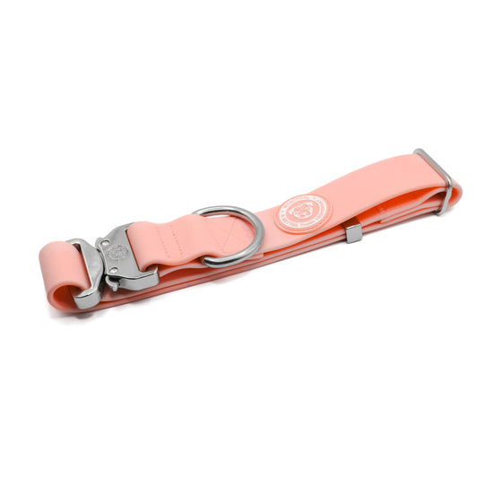 4cm PVC BTactical™ Collar | Pastel Pink - The Bark Market