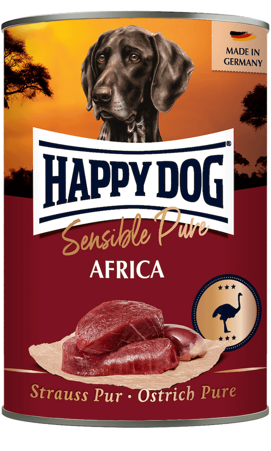 Pure Ostrich Wet Dog Food (Africa)