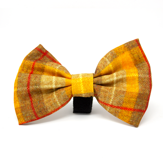 'Honey' Tweed Effect Bow Tie - The Bark Market