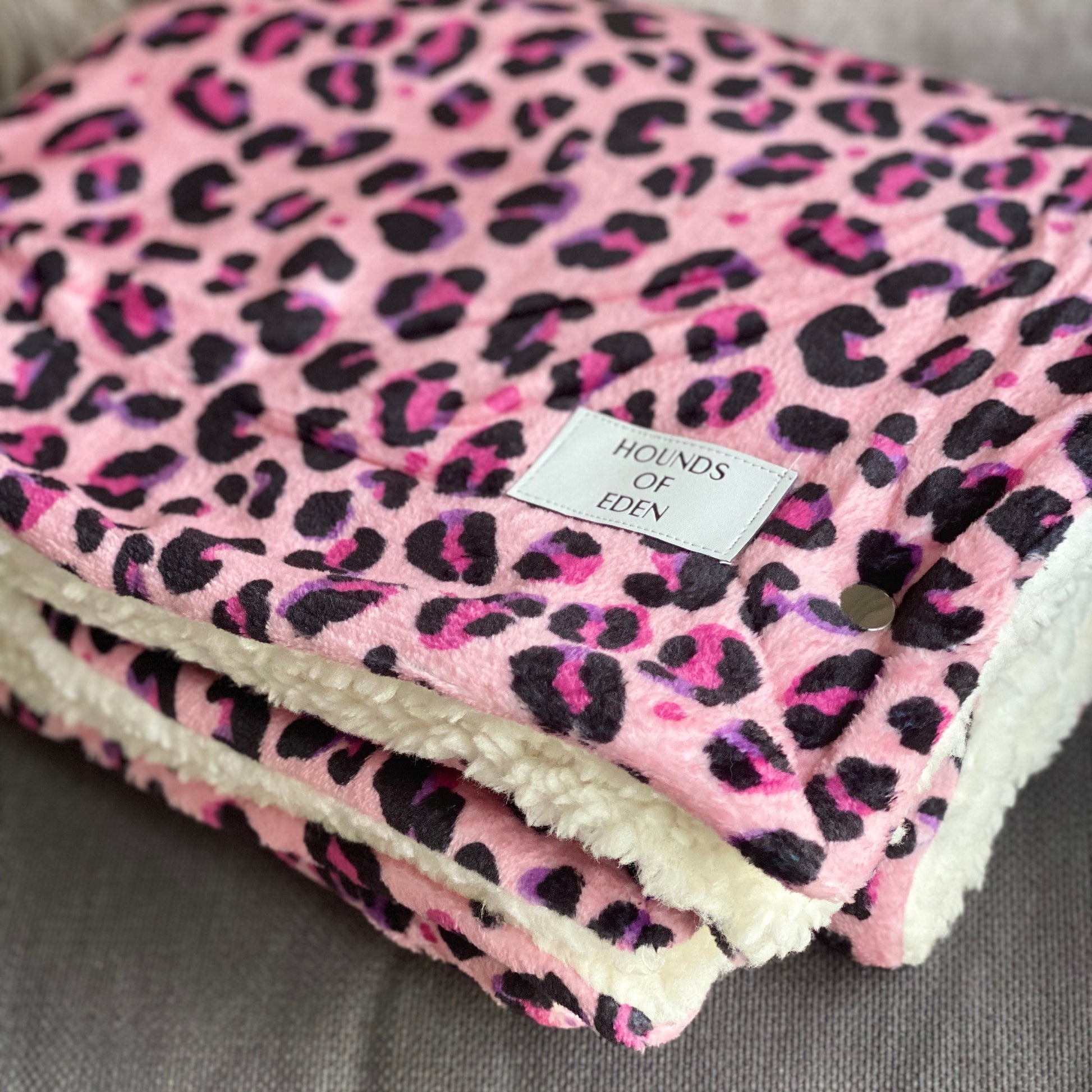 Blushing Leopard Snuggle Blanket - The Bark Market