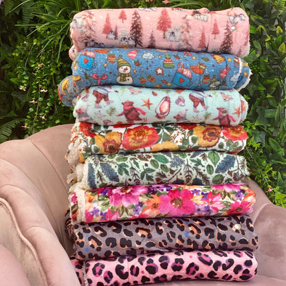 Blushing Leopard Snuggle Blanket - The Bark Market