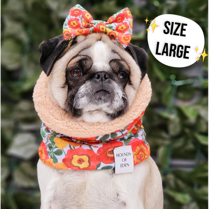 Autumn Blossom - Dog Snood - The Bark Market