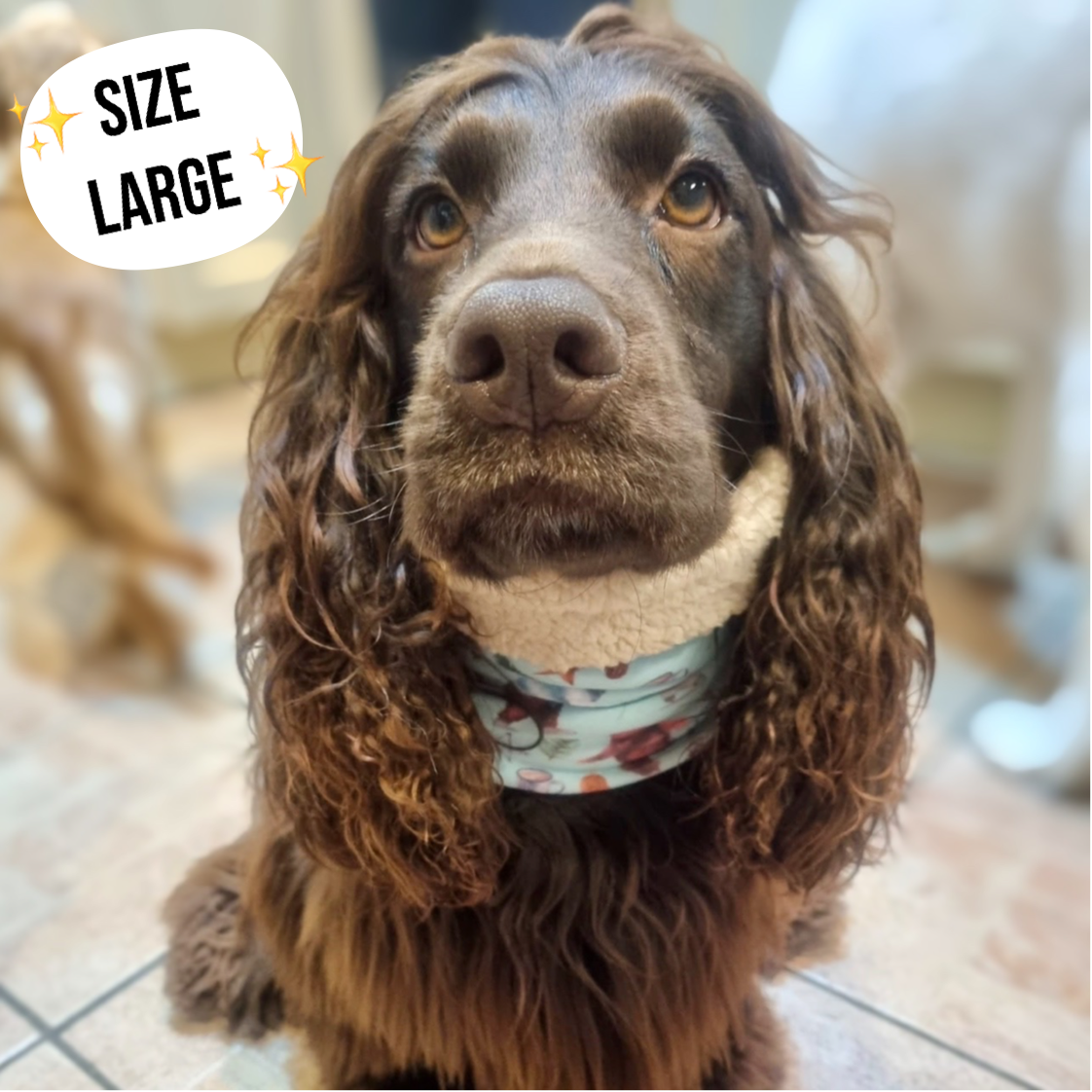 Arctic Wonderland Dog Snood - The Bark Market