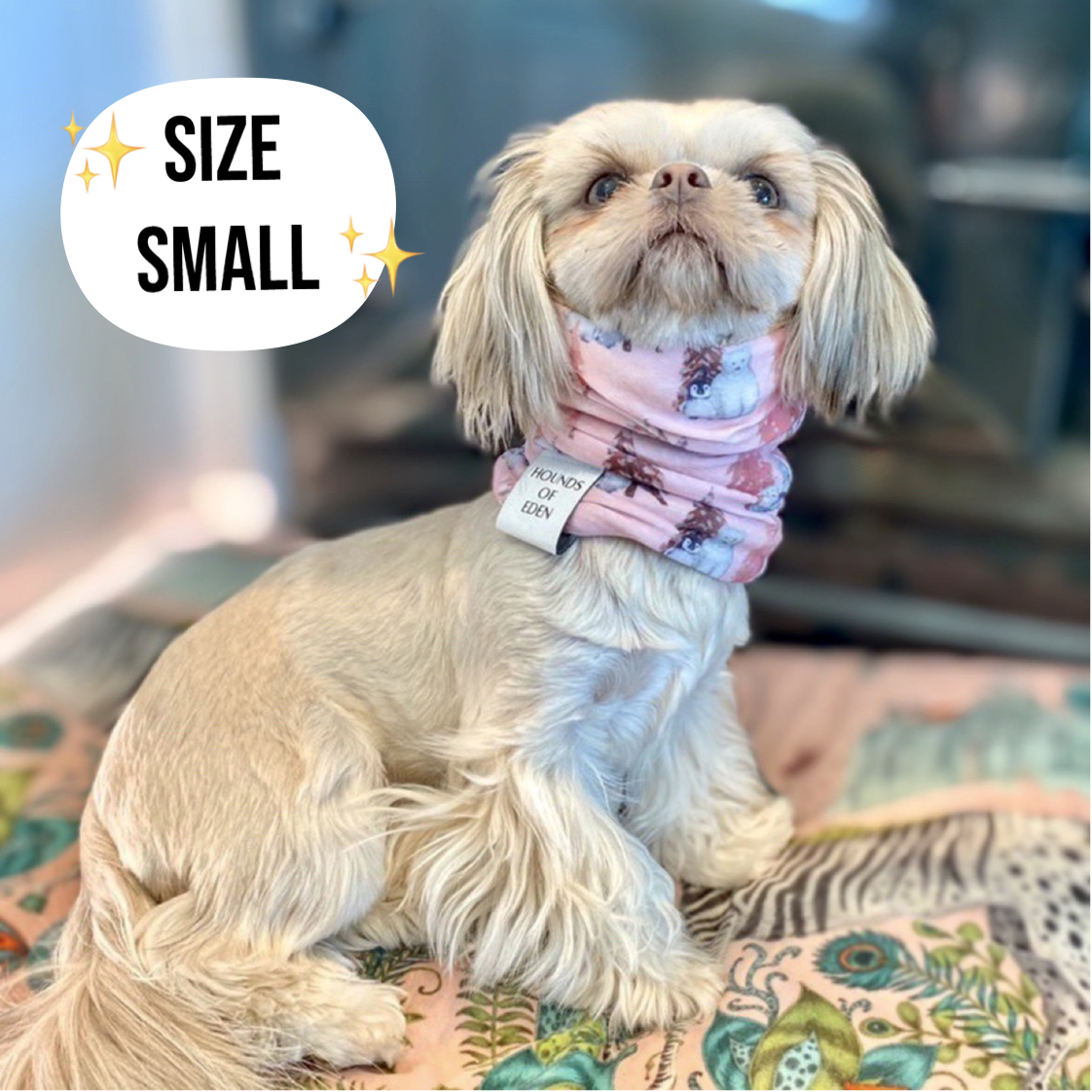 Arctic Wonderland Dog Snood - The Bark Market