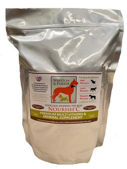 Nourish + C Premium Multi Vitamin & Mineral ALL IN ONE  Supplement - The Bark Market