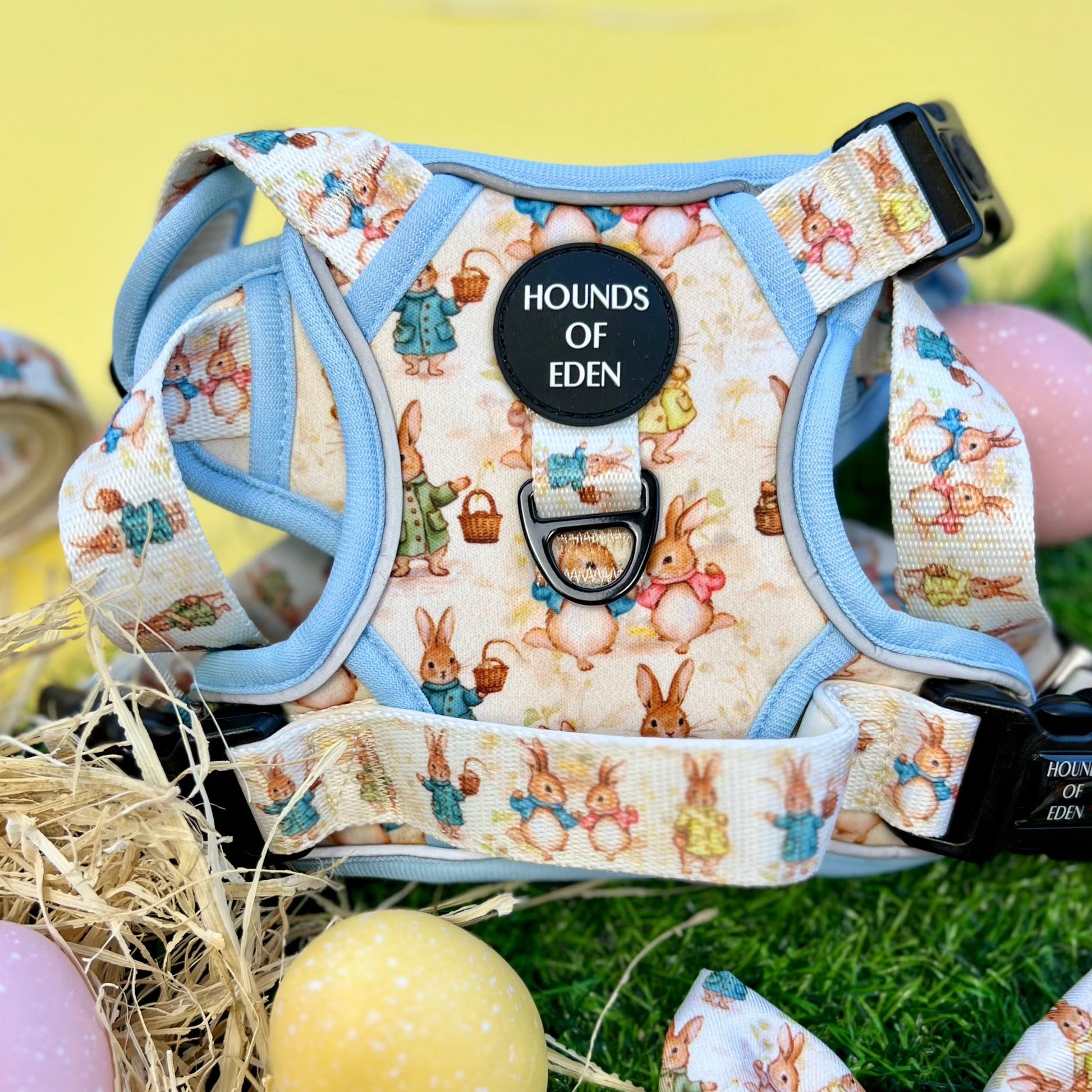 Bunny Tales - Blue, Dog Supaw Strong™ Lite Harness (XS-XL) - The Bark Market