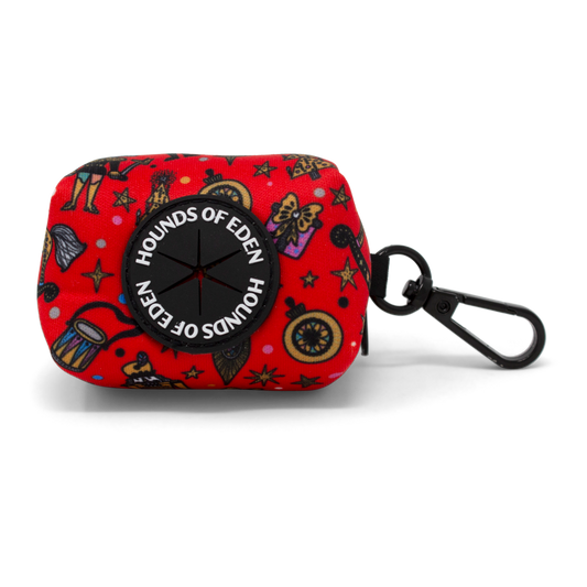 The Foxy Nutcracker - Festive Poop Bag Holder - The Bark Market