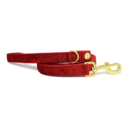 Ruby Red Velvet Harness - The Bark Market