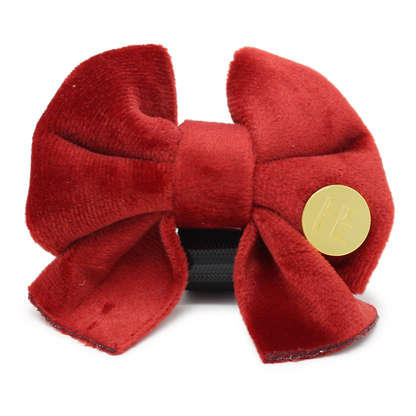 Ruby Red Velvet Harness - The Bark Market