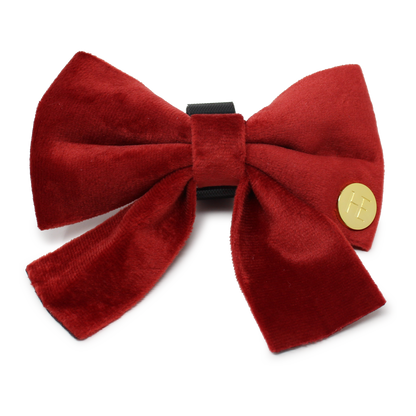 Ruby Red Velvet Harness - The Bark Market