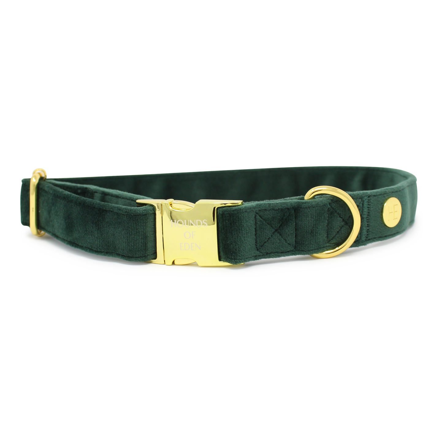 Olive Green Velvet Harness - The Bark Market