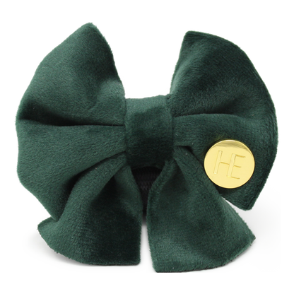 Olive Green Velvet Harness - The Bark Market