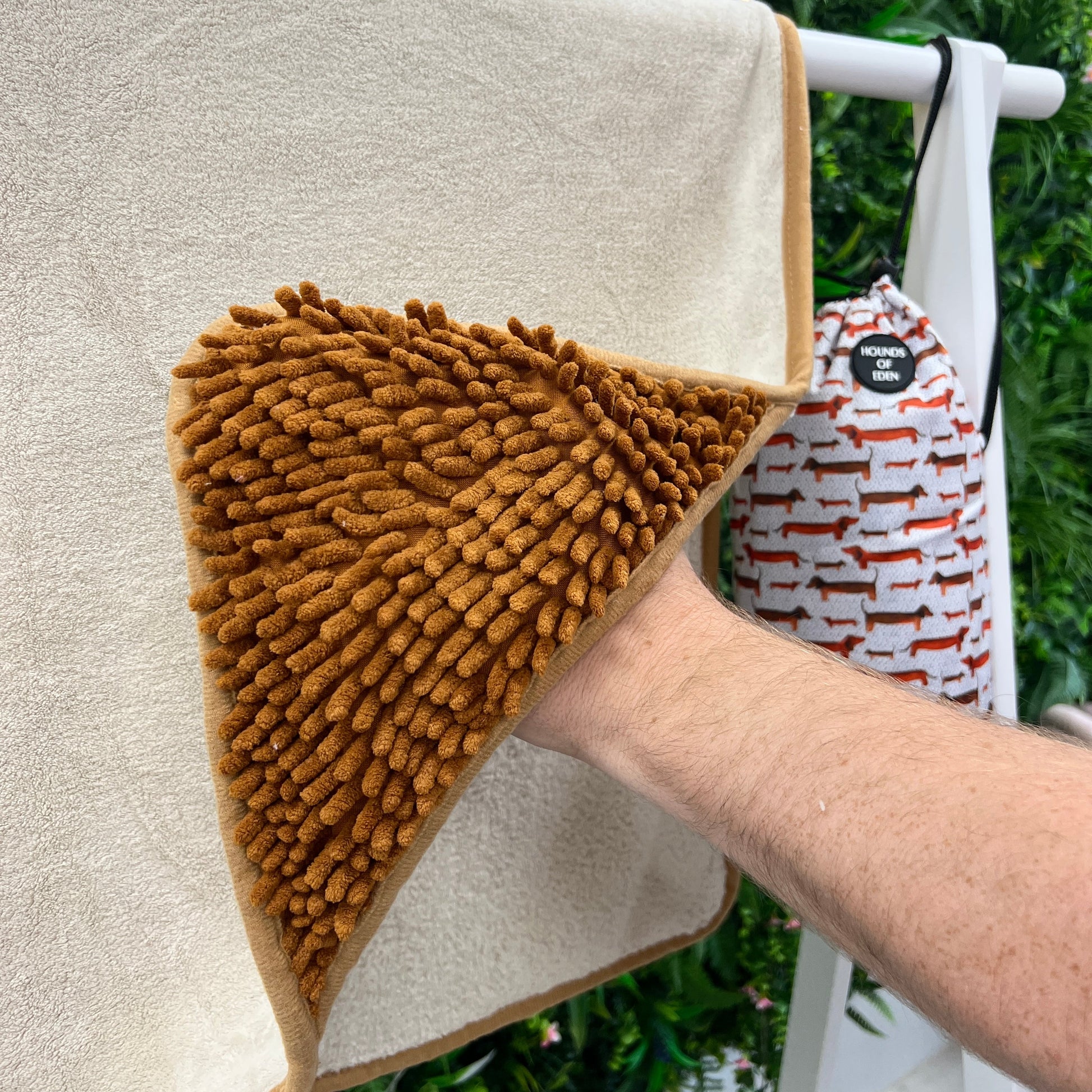 Sizzlin' Sausages - Dog Towel + Carry Bag - The Bark Market