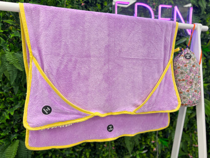 Wild Blossom - Dog Towel + Carry Bag - The Bark Market