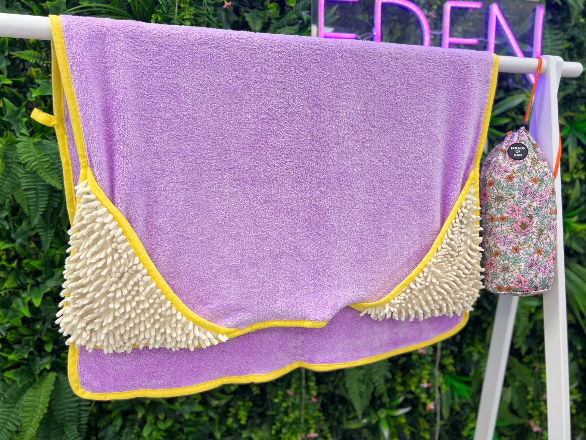 Wild Blossom - Dog Towel + Carry Bag - The Bark Market