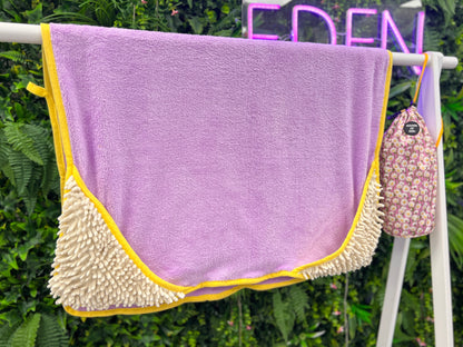 Daisy Dreams - Dog Towel + Carry Bag - The Bark Market
