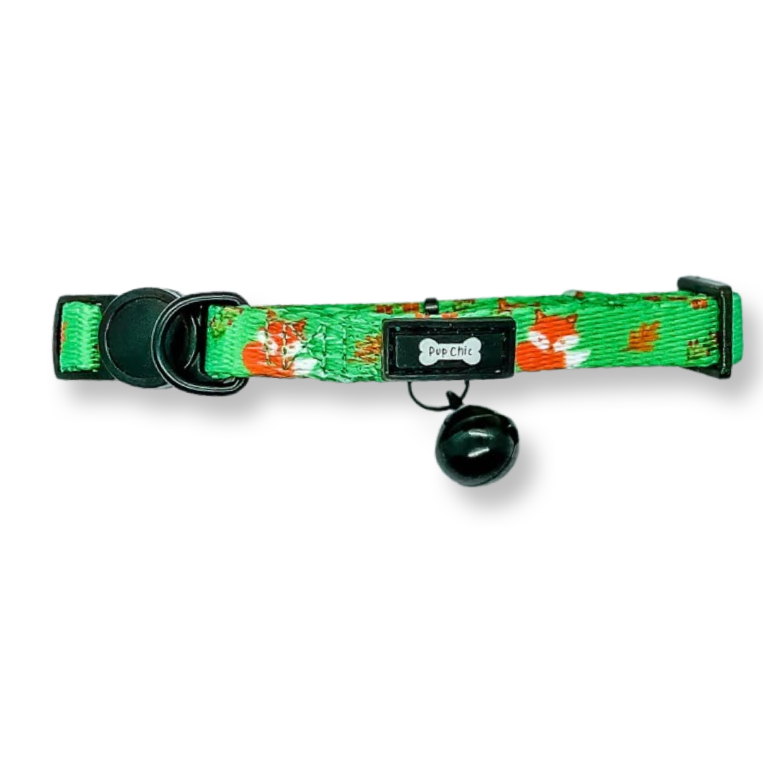 Inquisitive Fox Cat Collar - The Bark Market