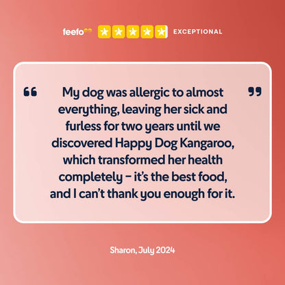 Pure Kangaroo Wet Dog Food (Australia)