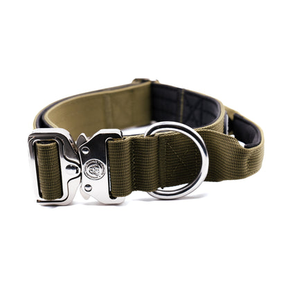4cm Nylon BTactical™ Collar | Khaki Green - The Bark Market