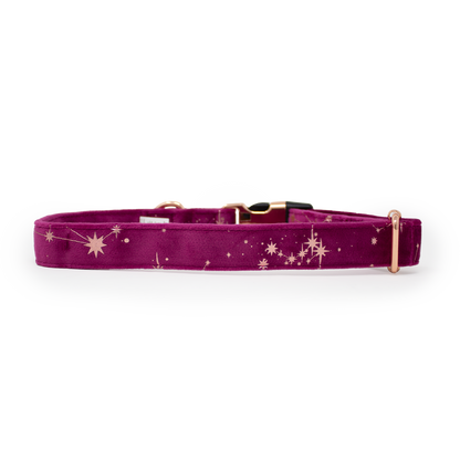 Magenta Sky Velvet Harness - The Bark Market