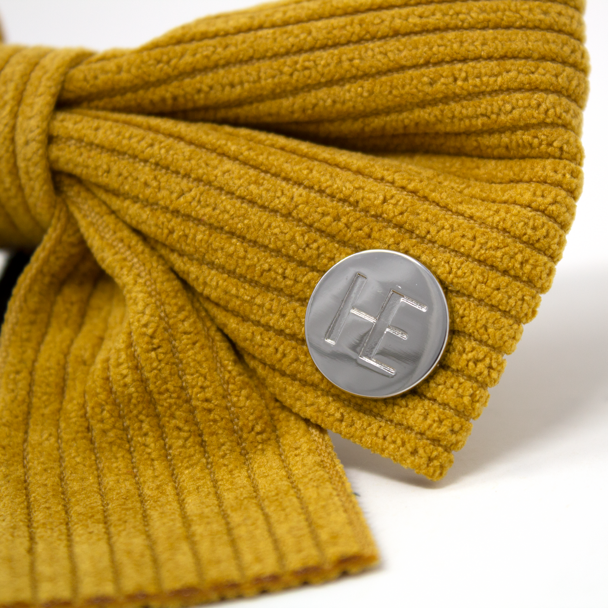 Mustard Yellow Corduroy Harness - The Bark Market