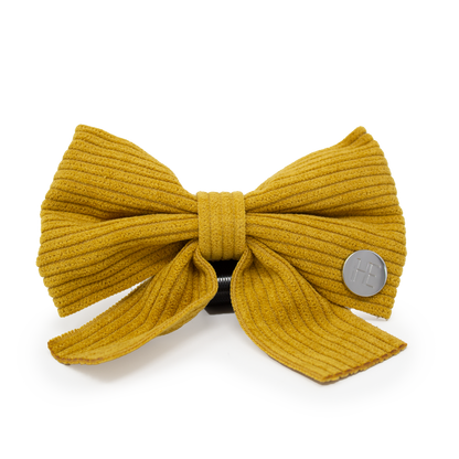 Mustard Yellow Corduroy Harness - The Bark Market