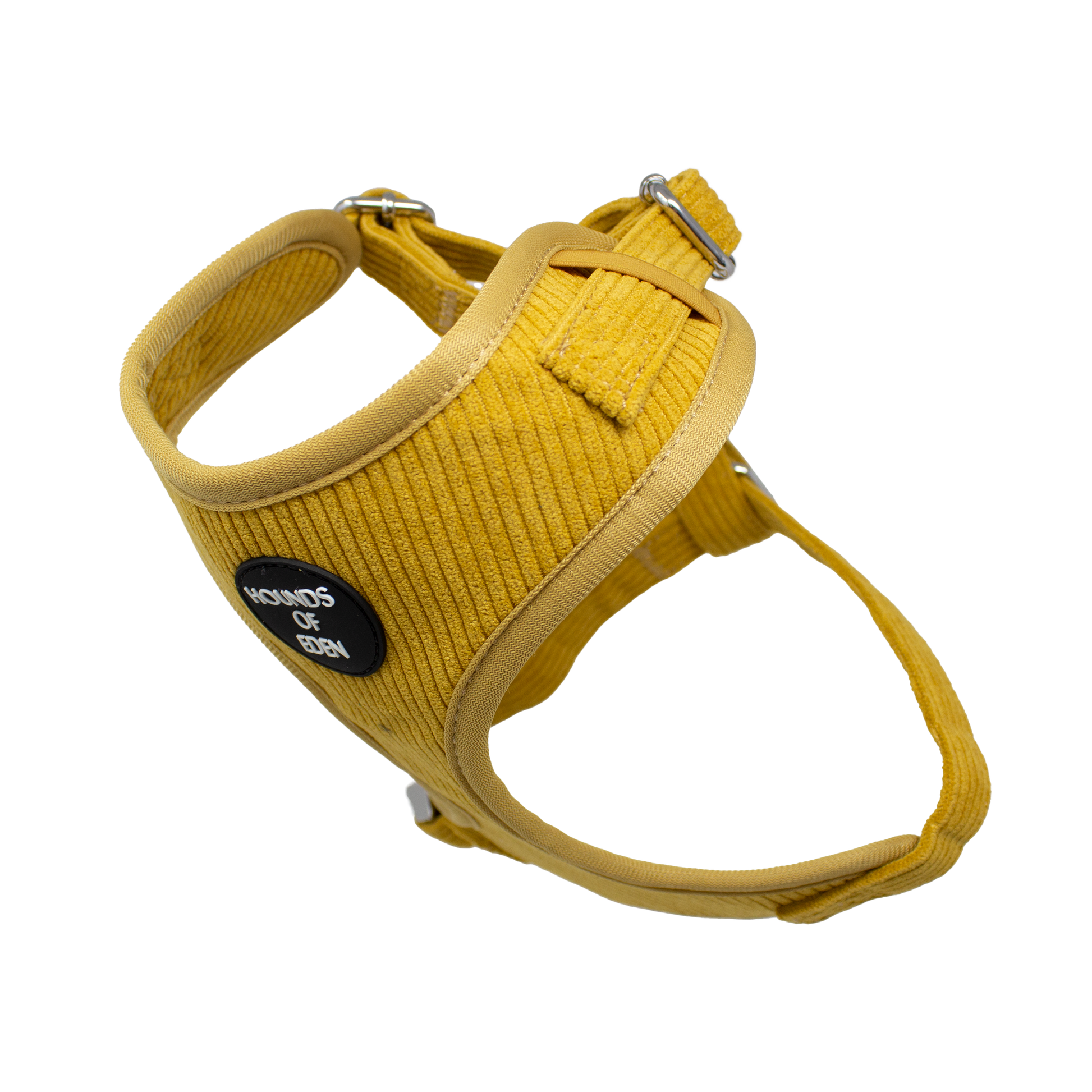 Mustard Yellow Corduroy Harness - The Bark Market