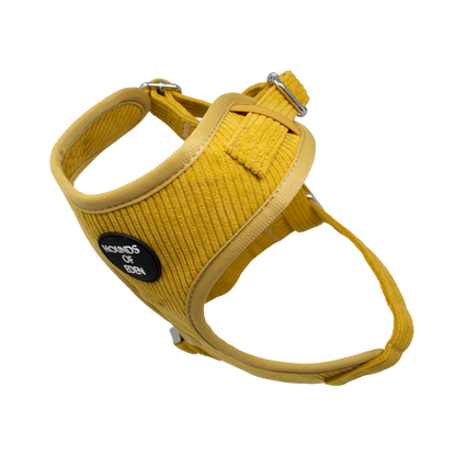 Mustard Yellow Corduroy Harness - The Bark Market