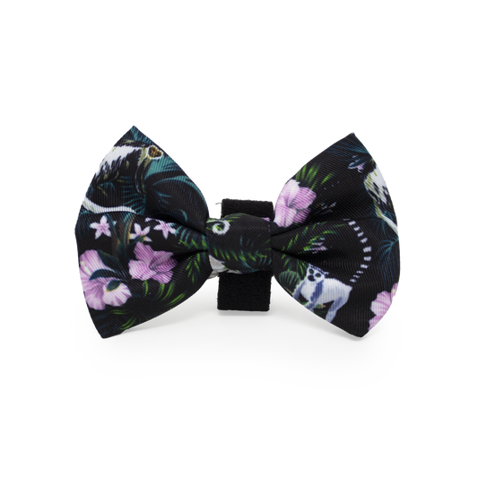 Midnight Madagascar Design Dog Bow Tie - The Bark Market