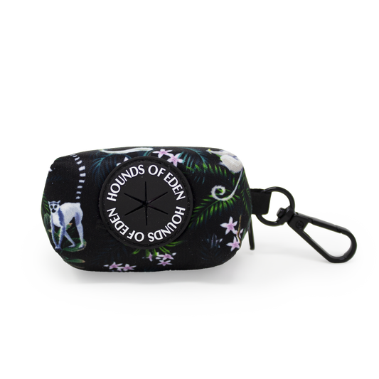 Midnight Madagascar Design Poop Bag Holder - The Bark Market