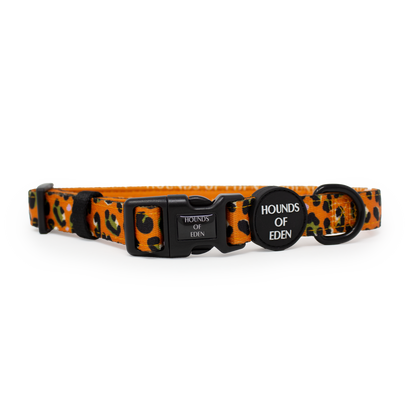 Burnt Orange Leopard Design Dog Harness - The Bark Market
