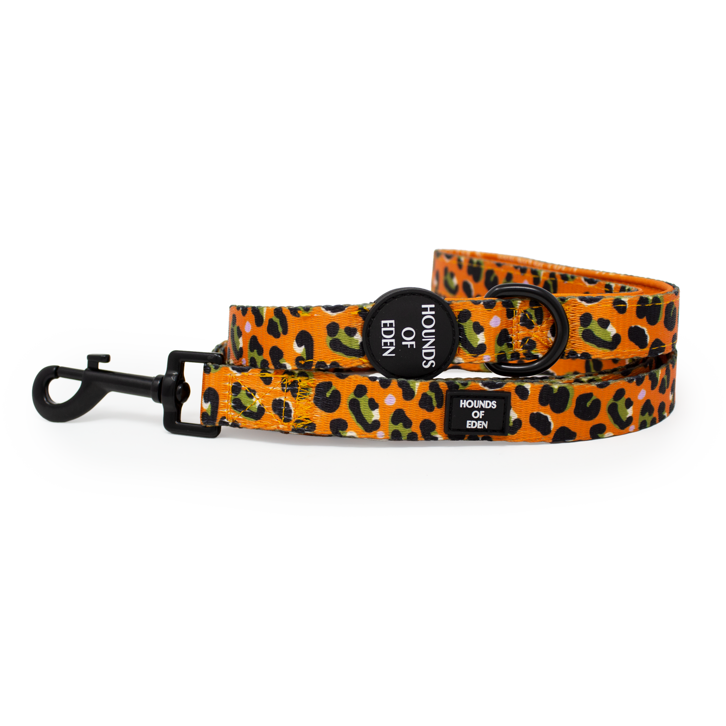Burnt Orange Leopard Design Dog Harness - The Bark Market