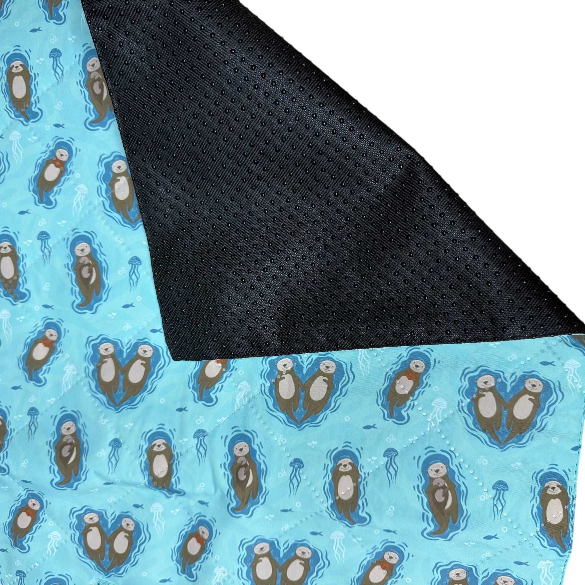Otterly Lovely Dog Settle Mat - The Perfect Travel Mat for Your Dog! 🦦💙 - The Bark Market