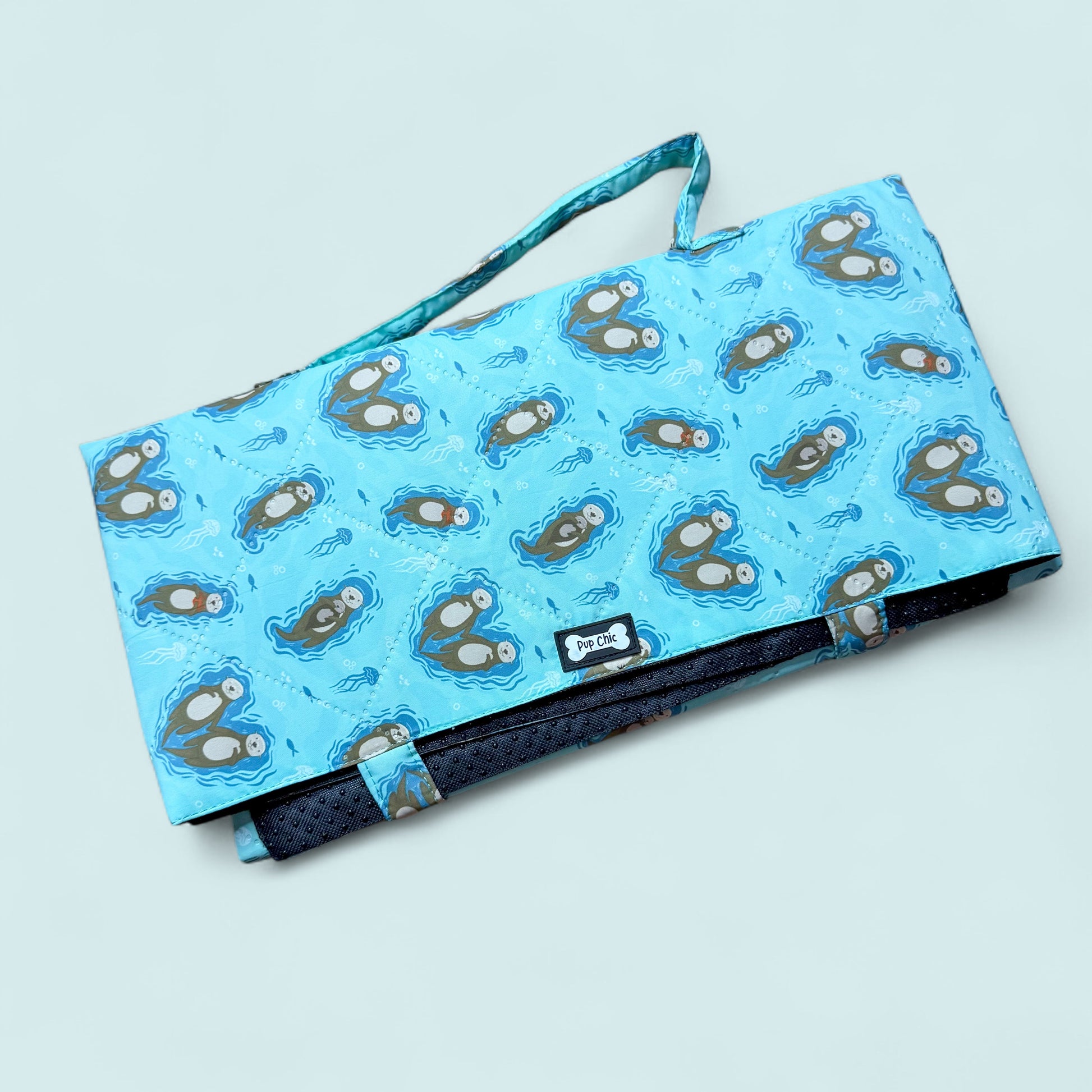 Otterly Lovely Dog Settle Mat - The Perfect Travel Mat for Your Dog! 🦦💙 - The Bark Market