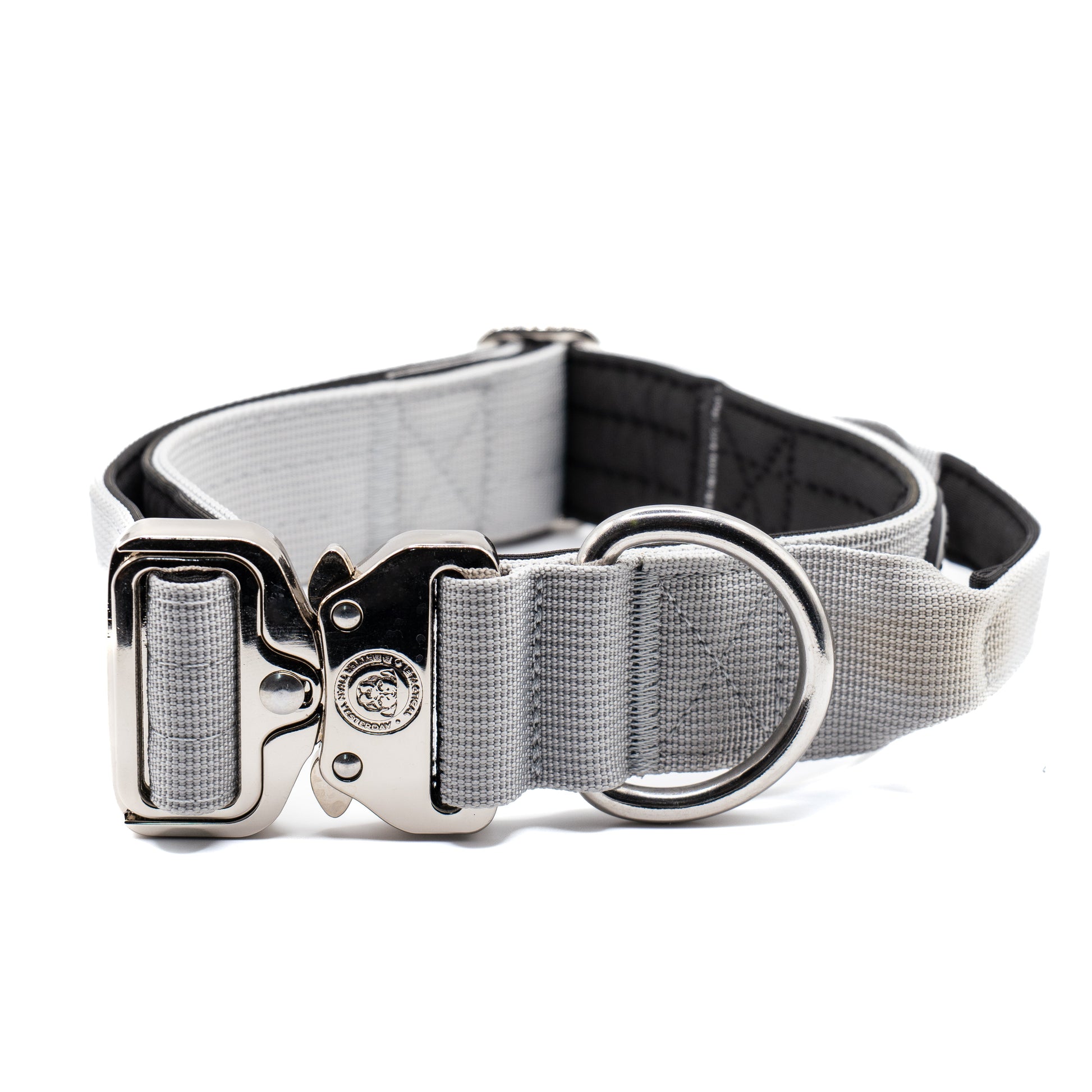 4cm Nylon BTactical™ Collar | Misty Grey - The Bark Market