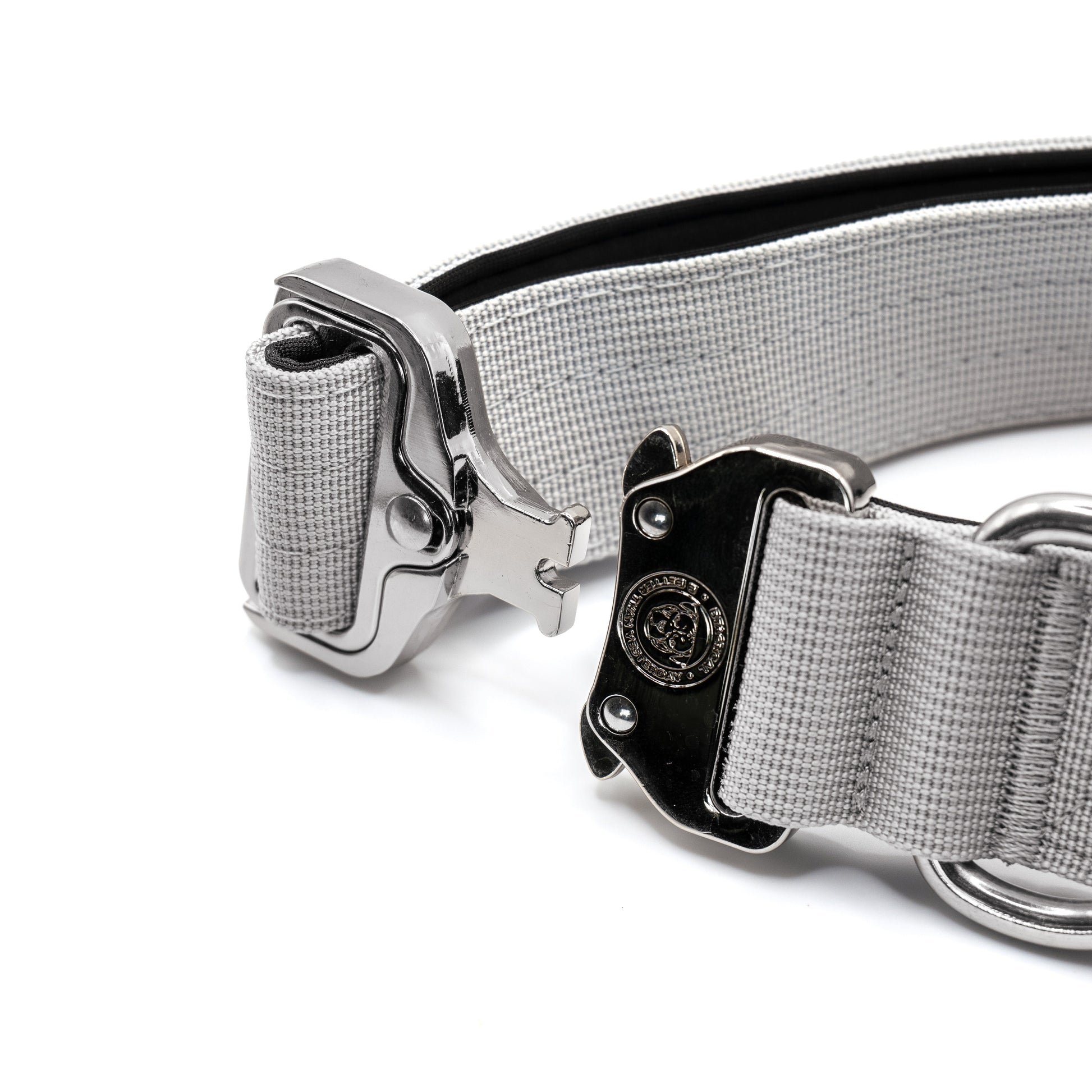 4cm Nylon BTactical™ Collar | Misty Grey - The Bark Market