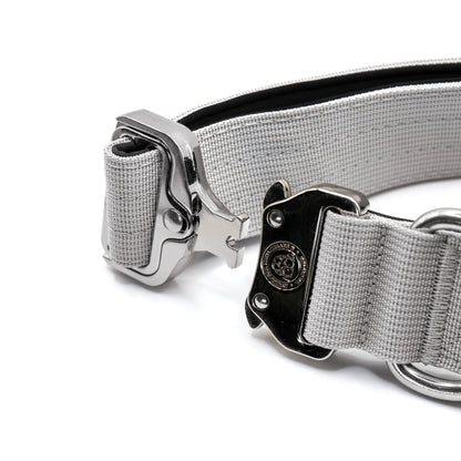 4cm Nylon BTactical™ Collar | Misty Grey - The Bark Market