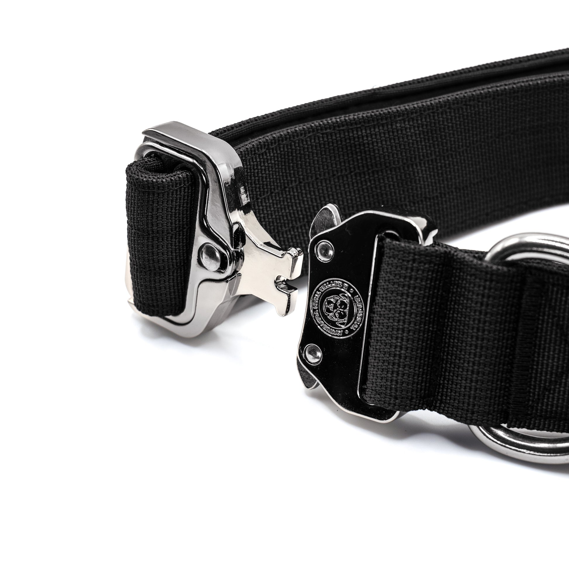 4cm Nylon BTactical™ Collar | Midnight Black - The Bark Market