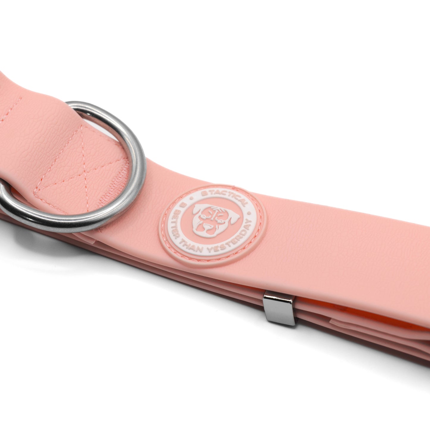 4cm PVC BTactical™ Collar | Pastel Pink - The Bark Market