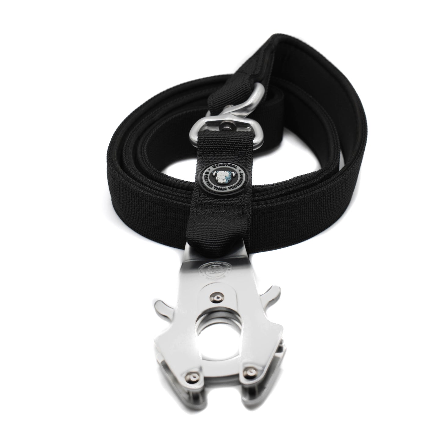 Nylon BTactical™ Frog Clip Lead | Midnight Black - The Bark Market