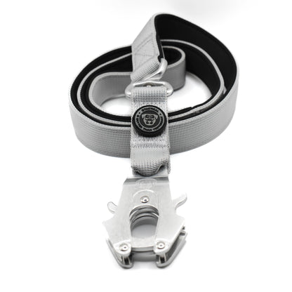 Nylon BTactical™ Frog Clip Lead | Misty Grey - The Bark Market