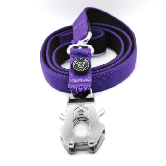 Nylon BTactical™ Frog Clip Lead | Lavender Purple - The Bark Market