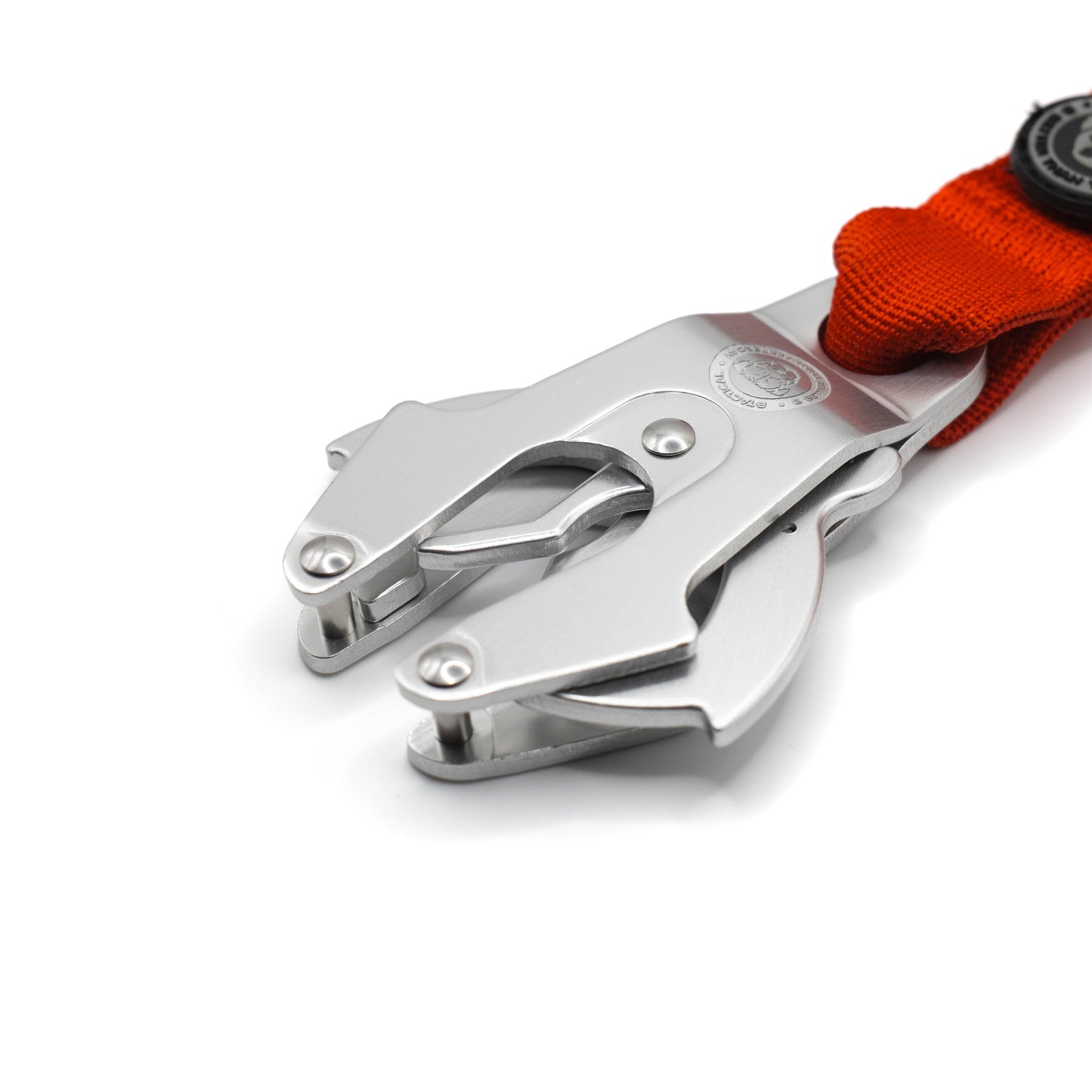 Nylon BTactical™ Frog Clip Lead | Citrus Red - The Bark Market
