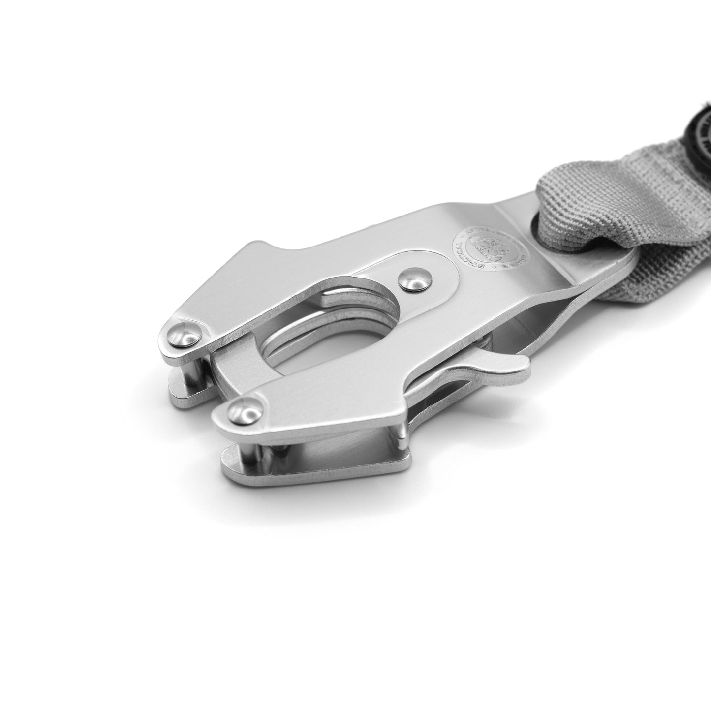 Nylon BTactical™ Frog Clip Lead | Misty Grey - The Bark Market