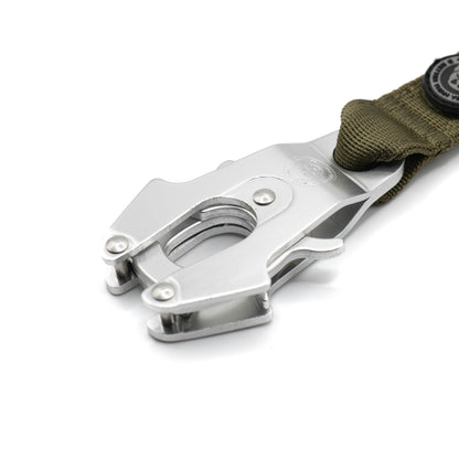 Nylon BTactical™ Frog Clip Lead | Khaki Green - The Bark Market