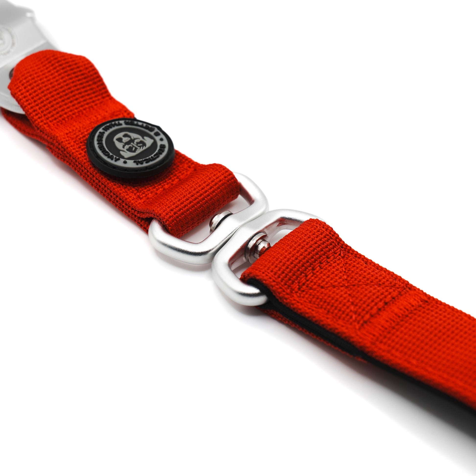 Nylon BTactical™ Frog Clip Lead | Citrus Red - The Bark Market