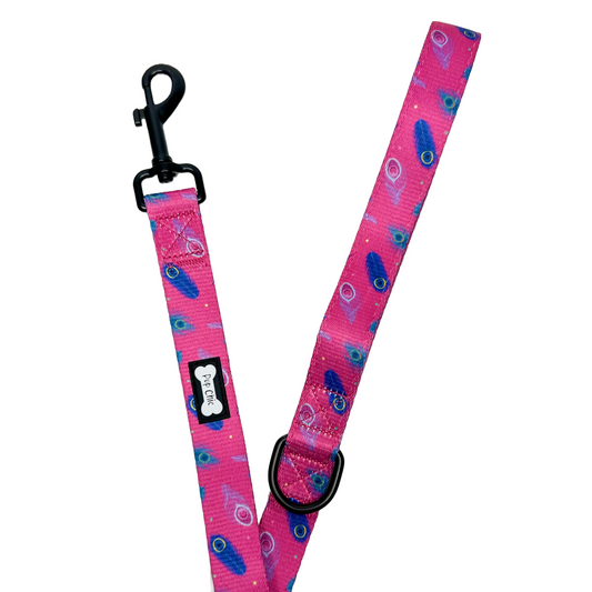 Peacock Power 5ft Dog Lead - The Bark Market