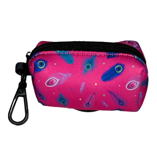 Peacock Power Poo Bag Holder - The Bark Market