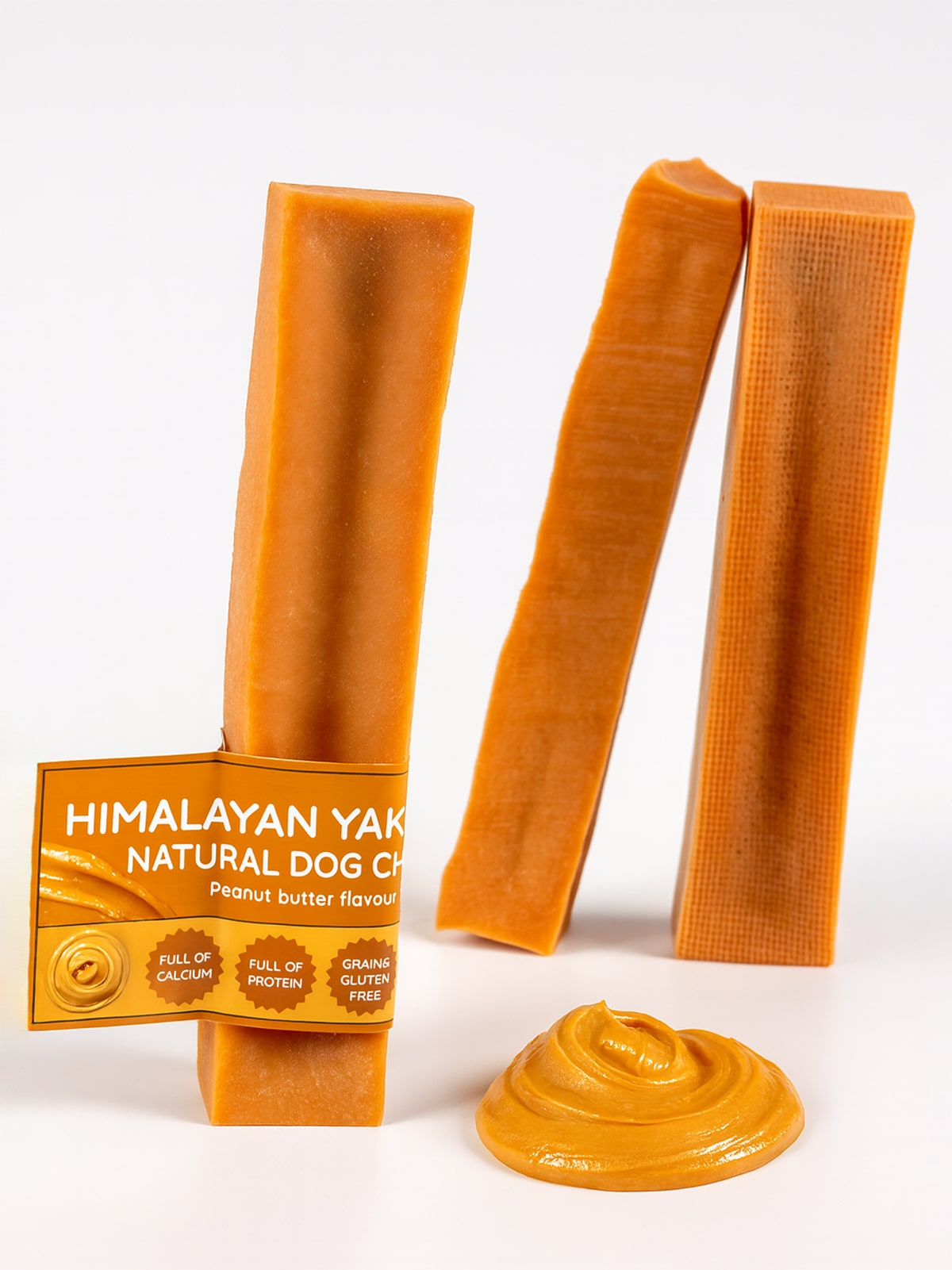Peanut Butter Yak Dog Chew - The Bark Market