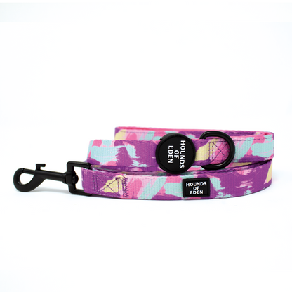 'Blush it Off' - Pink, Purple, Pastel Mint & Lemon Camo Pattern Dog Harness - The Bark Market